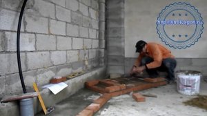 Мангал из кирпича угловой