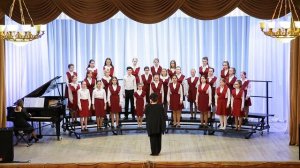 "Поет зима" хор из "Поэмы памяти Сергея Есенина".Муз. Г. Свиридова, ст. С. Есенина, пер. Т. Жданово