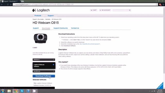 Драйвер Веб Камеры Logitech HD 720p смотреть онлайн