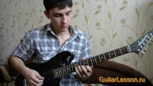 Кино - Группа крови (партия 2-й гитары) (Аккорды, видео урок)