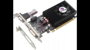 GT 730 4GB DDR3 128 Bit PCI Express 2.0 X 8 (DVI VGA HDMI) Low Profile Graphics Card, PC Video Card