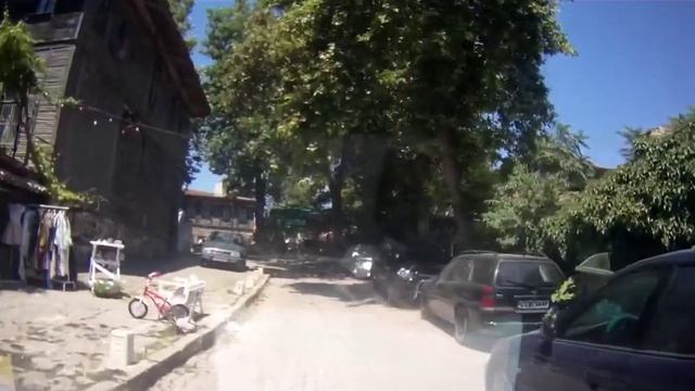 Созополь, Болгария - авто-прогулка по Старому Городу [Путешествие из Киева в Европу #55]