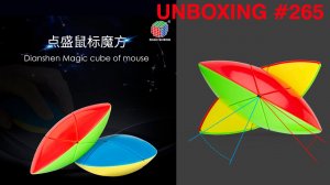 Unboxing №265 DianSheng Magic Cube of Mouse | FlyMouse. Обзор