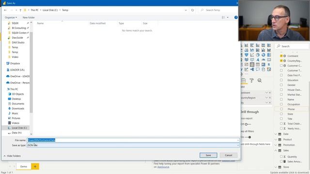 DAX Tools - DAX Studio 10 – Load Performance Analyzer data смотреть онлайн