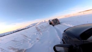 НА SUBARU FORESTER SH ПО СНЕЖНЫМ ПОЛЯМ
