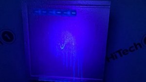 HiTech1 Ultraviolet Anticorrosion Water test (смазка тест на антикоррозию под ультрафиолетом)