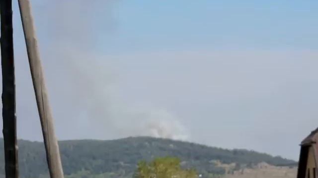 Пожар в районе вышки. Миасс 13.08.2016 смотреть онлайн