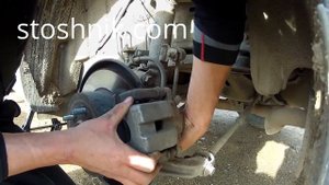 Как отрегулировать стояночный тормоз на Тойота Камри 2008 гв / TOYOTA CAMRY