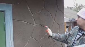 Штукатурка под  природный камень/ч.2 большие камни