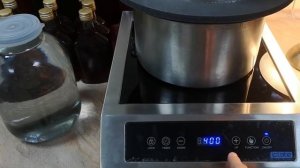 Индукционка с плавной регулировкой мощности без импульсного нагрева.