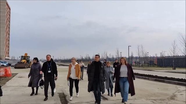 Команда Гауди-риелт на встрече с застройщиками. Изучаем новостройки Краснодара.