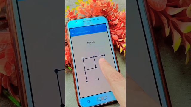 [PZ] mobile lock pattern||2 letters password||8 dots filling #youtube#new #shortsfeed#viral#mobile