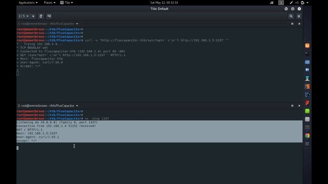 FluxCapacitor HackTheBox CTF смотреть онлайн