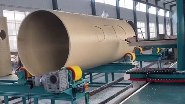 Экструзионно-намоточная машина для резервуаров для хранения химикатов PPH