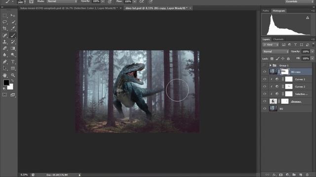 How to Match Subject with Background in Photoshop смотреть онлайн