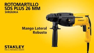 ROTOMARTILLO STANLEY SHR263K-AR SDS PLUS 800W 220V