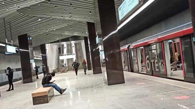 Станция метро Аминьевская БКЛ.