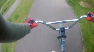 ДИКИЙ ПАМП#2!!! (МАРЬИНО)/прыжки на BMX/ПАМП ТРЕК.