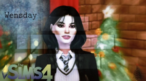 Уэнздей Аддамс?Wednesday Friday Addams│CAS│Создание персонажа│SpeedBuild│СС [The Sims 4]