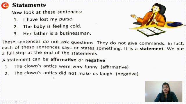 Class 4 Kinds of Sentences (Explanation + Book Exercise) смотреть онлайн