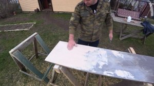 НОВАЯ ЖИЗНЬ СТАРОЙ МЕБЕЛИ. Реставрация старого шкафа. Как покрасить старую мебель.