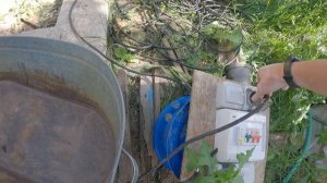 Абиссинская скважина 5 метров, напор как с Артезианской