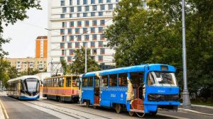 Ушедшие в историю (списанные) трамваи, город Москва.