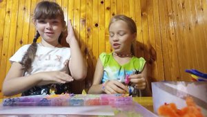 1часть по плетению чокера с подругой