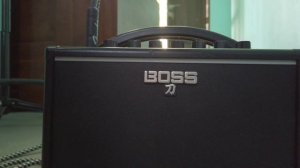 unboxing and testing ampli boss katana mini 2023