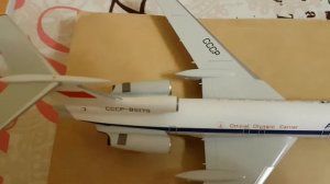 Обзор модели самолета Ту-154Б-2 (Herpa, 1:200)