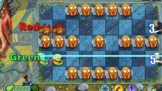 Team Red vs Green - Who will win? - PvZ 2 Plant vs Plant смотреть онлайн