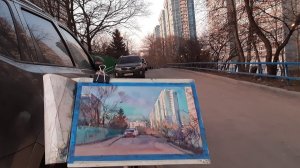 20200326 Пленэр в городе / cityscape plein air painting