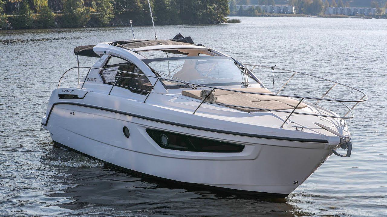 Azimut Atlantis 34   полный обзор моторной яхты
