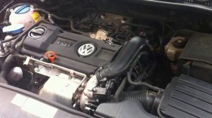 холодный запуск Golf 6 1.4 tsi 122 ненормальная﻿ работа