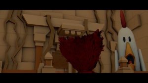 ЧТОО!？ Огромный красный ХАГИ ВАГИ? (МЕМ АНИМАЦИЯ ЧИКЕН ГАН)