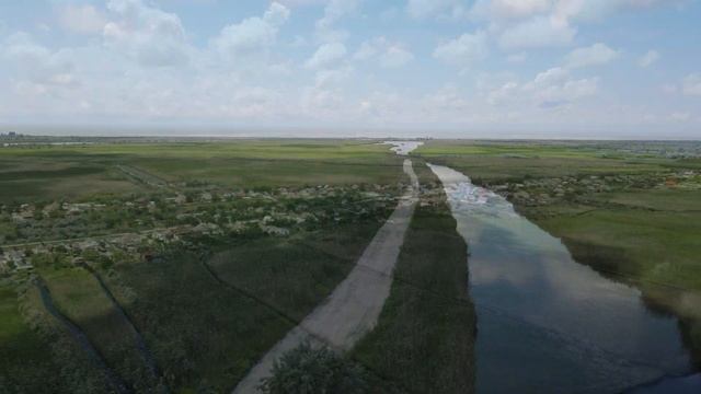 Природа с высоты птичьего полёта. Приморско-Ахтарск.