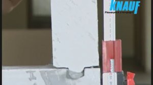 Как смонтировать межкомнатную перегородку из КНАУФ-гипсоплит