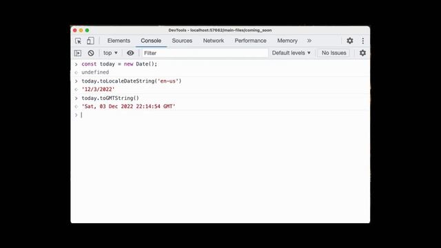 Js: Tips and Tricks - Date Conversion