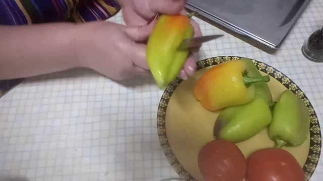 Фаршированный перец  из духовки за 30 минут! Простое и вкусное блюдо!