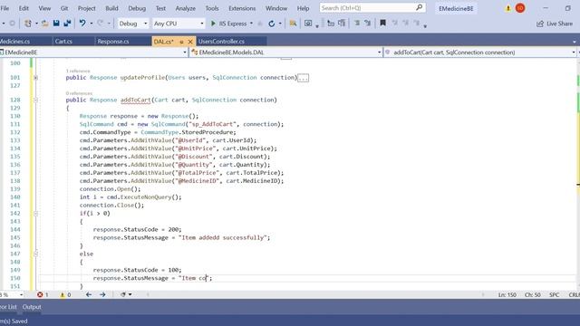 Ecommerce Application Using ASP.NET Core API With React JS And SQL Server