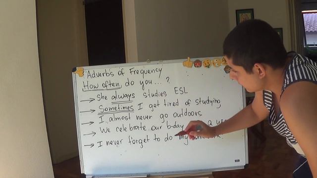 Simple Present - Adverbs of Frequency смотреть онлайн