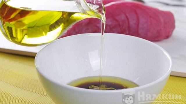 Стейк из тунца в лимонном маринаде