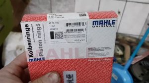OPEL CORSA 2008г. ремонт гбц и поршневой , двигатель Z 12 XEP,часть 3