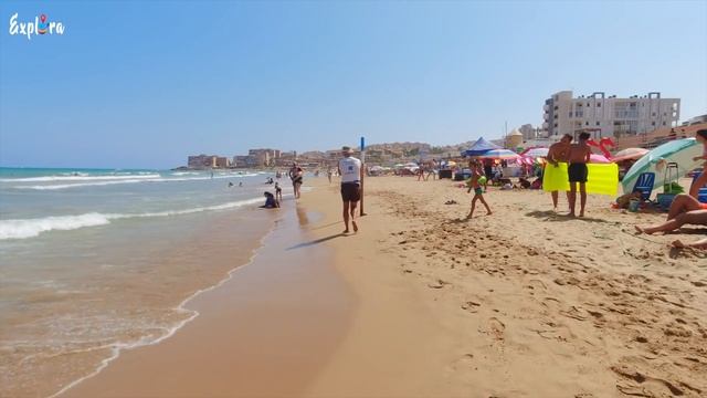 ?❤BEACH WALK- Best Beach Cities- La Mata Torrevieja Spain COSTA BLANCA.
