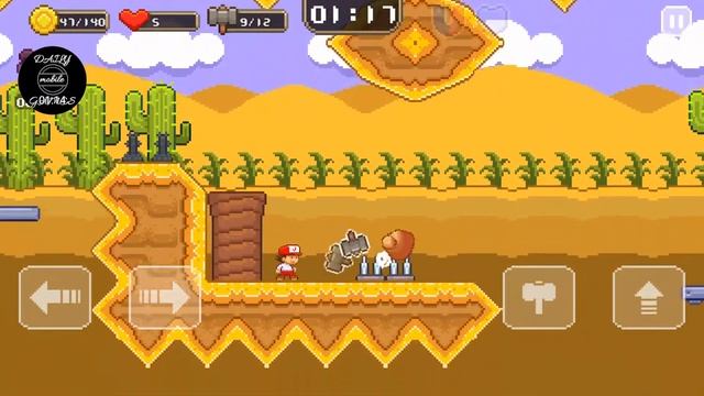 Super JIM Jump | Level #4-11 | Super MARIO like game смотреть онлайн