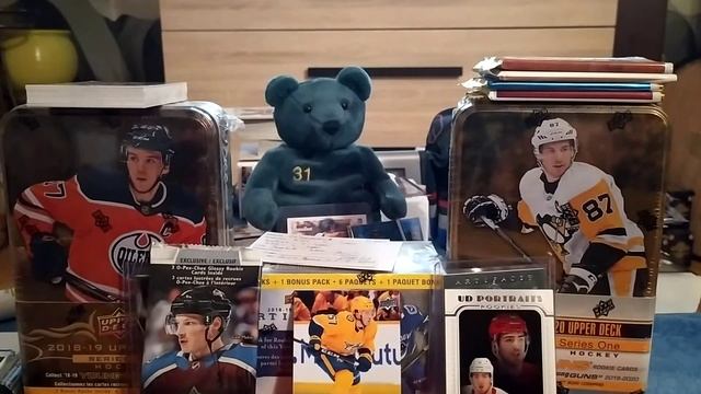 2019/20 UPEER DECK SERIES 1 HOCKEY TIN (BOX) #1BOX BREAK смотреть онлайн