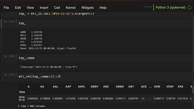 How to Build a TRADING STRATEGY with Python? [Momentum - FULL GUIDE] P.II смотреть онлайн