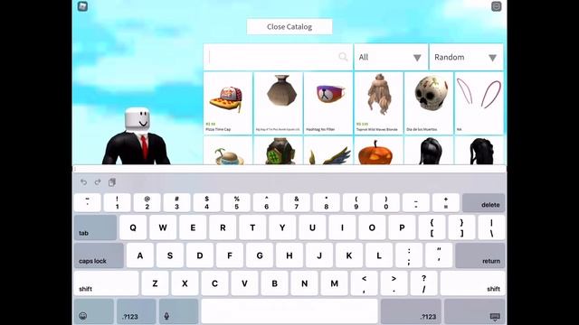 Trying to make a slender man avatar on Roblox смотреть онлайн