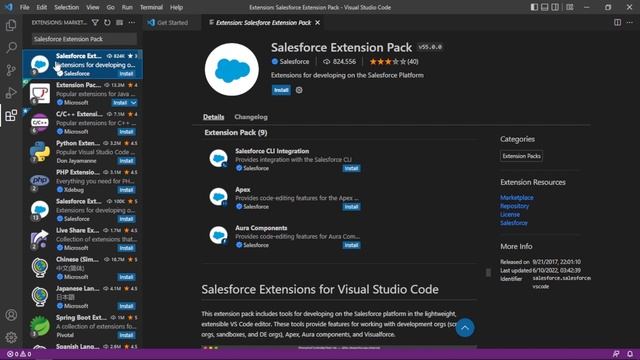 Salesforce Extension Pack смотреть онлайн