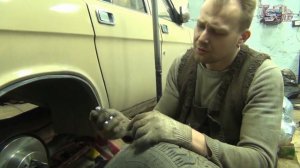 Задний мост от Volvo на Волгу! Установка!